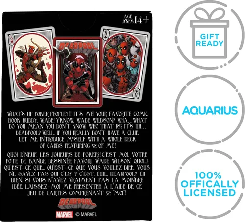 Miniatura 7 de Marvel Deadpool Nouveau - Baraja de cartas