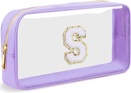 Miniatura 33 de Bolsa de Maquillaje Transparente Pequeña Bolsa de Cosméticos Bolsa de Viaje de Artículos de Aseo Bolsa Transparente con Cremallera Bolso Organizador