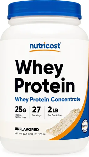 Miniatura 19 de Nutricost - Concentrado de proteína de suero (Chocolate) 2 libras - Sin gluten y sin OMG
