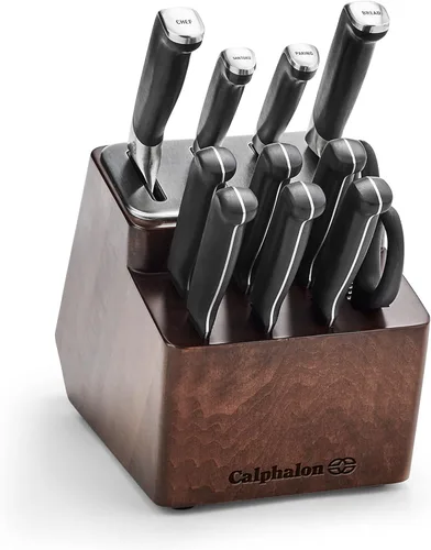 Miniatura 8 de Calphalon® Premier™ SharpIN - Juego de cuchillos con bloque de cuchillos afilador, 15 piezas, acero al carbono