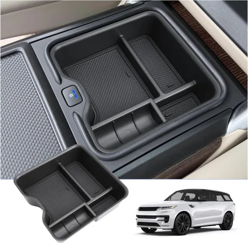 Miniatura 16 de BIXUAN Organizador de consola central RAV 4 2026 2026 para Toyota RAV 4 2026 2026, inserto y reposabrazos, alfombrilla inferior, caja