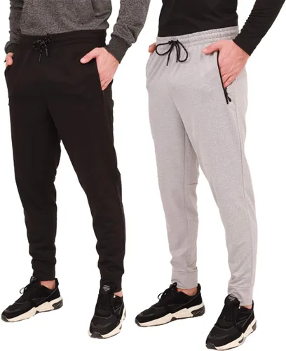 Paquete de 12 pantalones deportivos para hombre, pantalones deportivos de entrenamiento para hombre, pantalones deportivos con bolsillos con