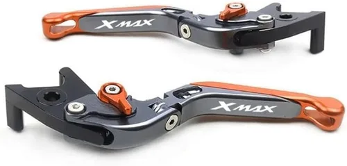 Miniatura 5 de QQLADY Z Palancas de embrague de freno extensibles plegables para motocicleta Yamaha Xmax 250 125 300 400 XMAX300 X-MAX 125 250 300 400 2013-2019 X