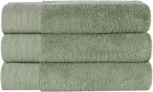 Miniatura 29 de Superior Rayon - Juego de toallas de 12 piezas de mezcla de bambú, de secado rápido, artículos esenciales para el baño, ducha, spa, toallas