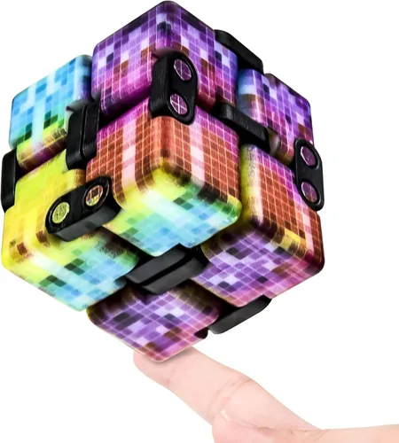 Miniatura 12 de Infinitycube - Infinitycube - Juguete antiestrés único de teñido anudado para niños y adultos, juguete relajante de mano para aliviar el estrés