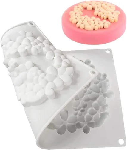 Miniatura 9 de Molde de silicona para chocolate con forma de corazón, accesorios para tartas, moldes de cocina, cubitos de hielo, galletas, pastelería, molde