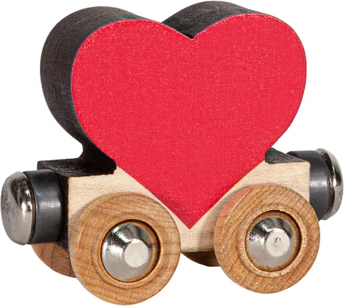 Miniatura 2 de Maple Landmark NameTrains Red Heart - Fabricado en Estados Unidos