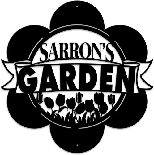 Miniatura 25 de MeMate Letrero de jardín para personalizar, letrero de granja de abejas, letrero de metal con nombre personalizado para amantes de las abejas