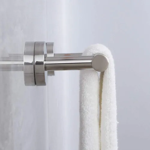 Miniatura 8 de Barra de Toalla de Acero Inoxidable SUS 304 de 9 Pulgadas, Porta Toallas Montado en la Pared, Toallero de Pared para Baño, Estilo Moderno, Acabado