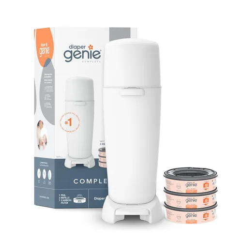 Miniatura 13 de Cubeta contenedora pañales sucios con tecnología antiolor Playtex, de Diaper Genie, Blanco