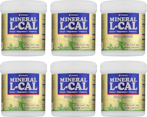 Miniatura 9 de Mineral L-Cal Calcio con vitamina D3, suministro de 12 meses, formato de bola soluble en agua con magnesio y minerales, suplemento de calcio