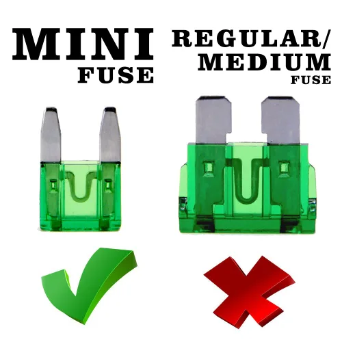 Miniatura 3 de 20 PC 2A Mini Fusible de Cuchilla, Fusible Automotriz para Camión de Coche