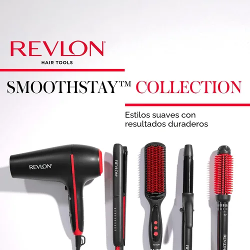 Miniatura 9 de REVLON Smoothstay Alisador de Cabello de 1 Pulgada - La plancha plana con infusión de aceite de coco ayuda a mejorar el brillo y la suavidad, reduce