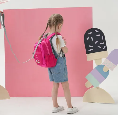 Miniatura 3 de MOUNTAINTOP Mochila infantil para niños y niñas, bolsa de jardín de infantes preescolar