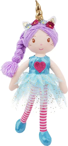 Miniatura 11 de June Garden Muñeca bailarina personalizada de 16 pulgadas, Monica, muñeca de ballet de felpa impresa con nombre personalizado para niñas, regalo