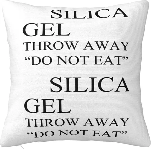 Paquete de fundas de almohada de gel de sílice para sofá, hogar, cama, sala de estar, fundas de almohada decorativas de 16 x 16 pulgadas