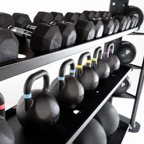 Miniatura 4 de Power Systems Pares de mancuernas octogonales de 3 a 100 libras