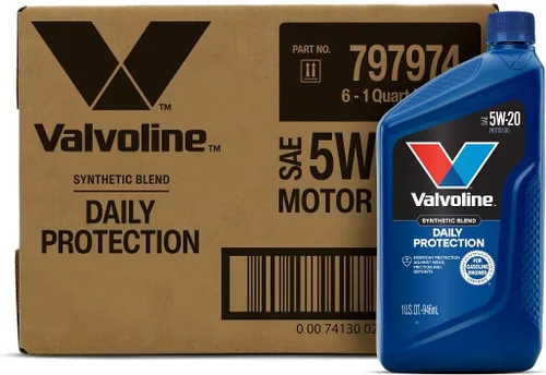 Miniatura 37 de Valvoline Protección Diaria Aceite de motor de mezcla sintética 5W-30, 1 cuarto de galón, 2 por paquete