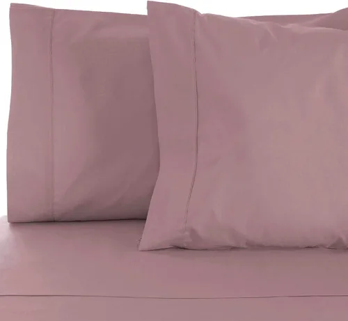 Miniatura 6 de Superior Juego de 2 fundas de almohada de algodón egipcio de 530 hilos, modernas, sólidas, clásicas, básicas de comodidad ultra suave, artículos