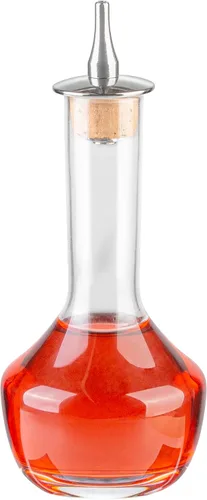Miniatura 16 de Restaurantware Bar Lux - Botella amarga de 3.5 onzas, 1 vaso amargo de grado profesional, con tapa Dasher chapada en cobre para cócteles o postres