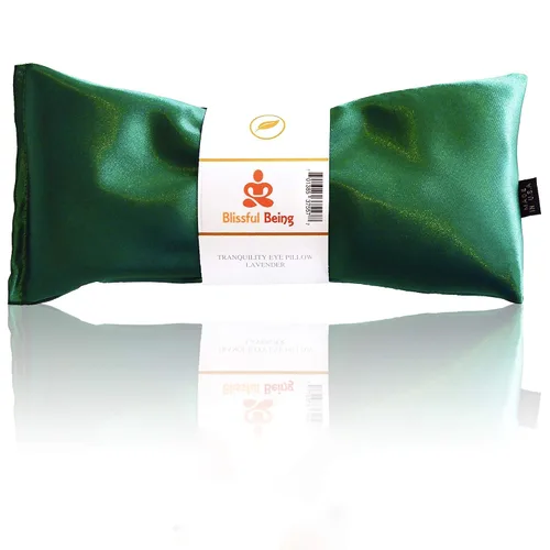 Miniatura 11 de Almohadilla de Seda para Ojos con aroma a lavanda - Almohadillas para Ojos con Aromaterapia - Perfectas para Meditación y Relajación (Amatista)