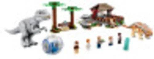 Miniatura 2 de LEGO Jurassic World Indominus rex vs. Ankylosaurus 75941 Impresionante juguete de construcción de dinosaurios para niños, con minifiguras