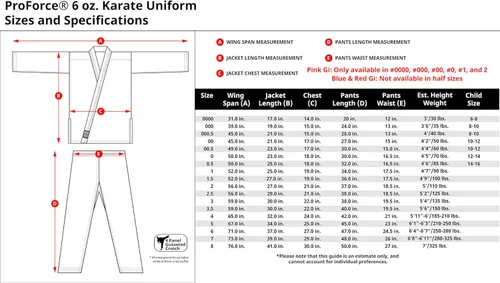 Miniatura 3 de Pro Force 6 onzas Uniforme de estudiante ligero con cordón elástico