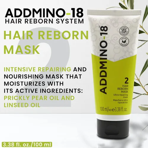 Miniatura 4 de Kit Hair Reborn - Champú para el cabello 3.4 fl oz, máscara 3.4 fl oz y acondicionador sin enjuague 1.7 fl oz 3 piezas Set de viaje