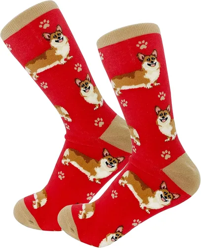 Calcetines para amantes de las mascotas, divertidos, para todas las estaciones, talla única, para mujeres y hombres, regalos de gatos y perros,