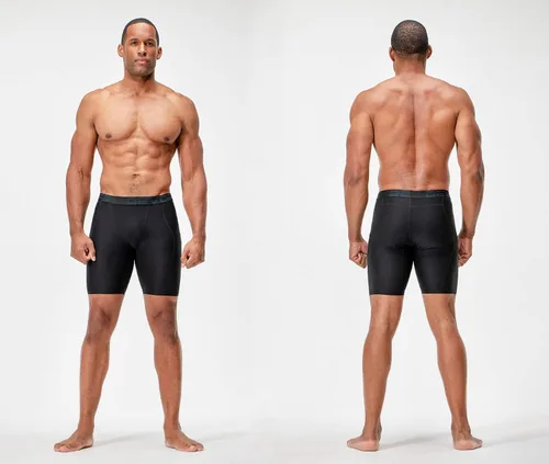 Miniatura 5 de DEVOPS 3 or 5 Pack Compression Shorts Men Spandex Sport Shorts Athletic Workout Running Performance Baselayer Underwear