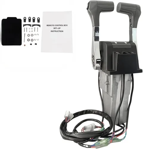Motor fuera de borda Suzuki DT DF 67200-93J15 Acelerador de control remoto de doble control montado en la parte superior 67200-93E13 compatible con