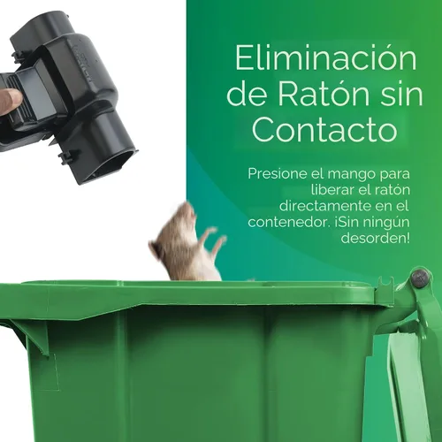 Miniatura 5 de Trampas para ratas UCatch para interiores y exteriores - 2 paquetes de trampa grande de doble entrada para interiores y exteriores para el hogar
