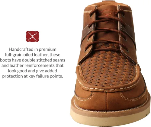 Miniatura 4 de Twisted X Botas de suela de cuña para hombre