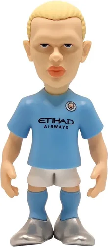 Miniatura 3 de MINIX FIGURINAS COLECCIONABLES – Erling Haaland, Oficial Manchester City, Figura Deportiva Coleccionable de 12 cm, Regalo Único de Fútbol para Todas