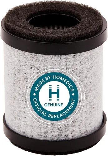 Homedics TotalClean - Filtro purificador de aire 3 en 1 tipo HEPA, funciona con purificadores de aire portátiles Homedics AP-P60-BK y AP-P60-WT,