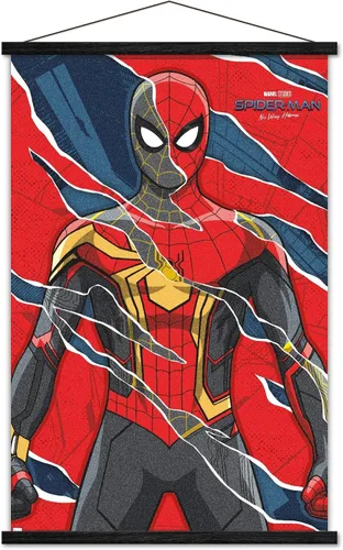 Miniatura 6 de Trends International Marvel Spider-Man: No Way Home - Póster de pared triturado, 22.4 pulgadas de largo x 14.7 W, versión premium sin marco