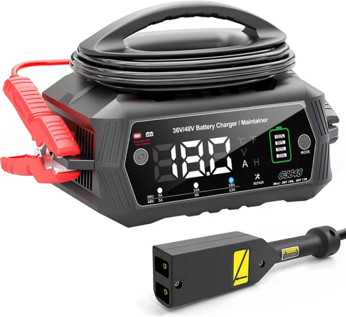 Miniatura 7 de Cargador de batería de 35 amperios, cargador inteligente de goteo 6V/12V/24V, cargador de batería de coche, litio, Lifepo4, plomo ácido