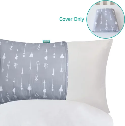 Miniatura 5 de Biloban Funda de almohada antideslizante y súper suave, gran opción para niños o adultos, perfecta para fiestas de pijamas, Flecha Queen
