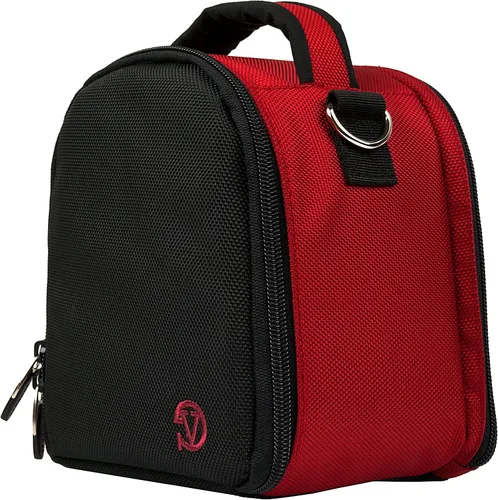 Miniatura 2 de Transporte para Nikon CoolPix W150, B600, A1000, Z50, D780, Z7, Z6, D3500, W300, Rojo