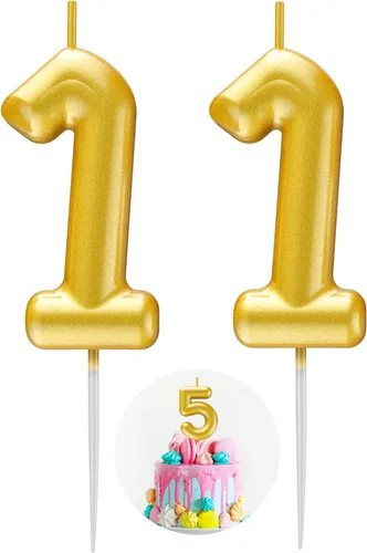 Miniatura 86 de Velas número 2 arcoíris con número 3D de feliz cumpleaños para decoración de fiesta de pastel de cumpleaños, suministros de celebración