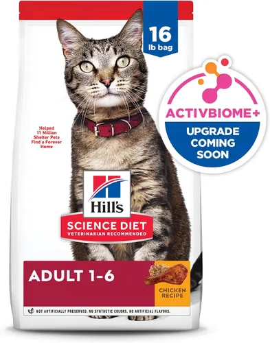 Miniatura 29 de Hill's Pet Nutrition Science Diet Alimento seco para gatos, adulto, receta de pollo, bolsa de 4 libras