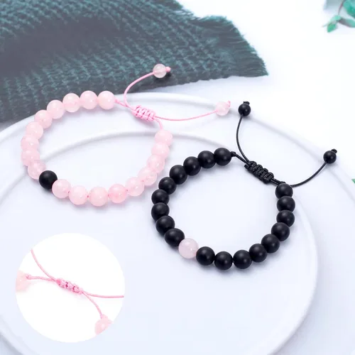 Miniatura 4 de Pulseras para parejas para él y ella a juego para parejas
