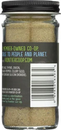 Miniatura 2 de Frontier Co-op Condimento para aves de corral sin sal, botella de 1.34 onzas, mezcla de salvia, tomillo y cebolla, perfecto para aves de corral