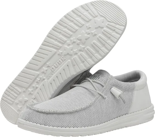Miniatura 3 de Hey Dude Wally Eco Stretch Mocasines para hombre, cómodos y ligeros