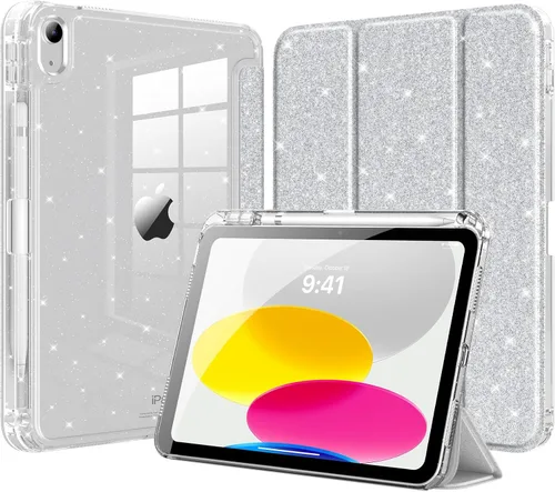 Miniatura 17 de MoKo Funda delgada para iPad (A16) de 11ª generación de 11 pulgadas 2025, iPad de 10ª generación 2022 de 10.9 pulgadas, funda inteligente