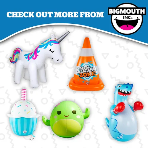 Miniatura 5 de BigMouth Inc. Ginormous - Aspersor inflable de verano Corgi para patio, perfecto para diversión de verano, aspersor de perro feliz