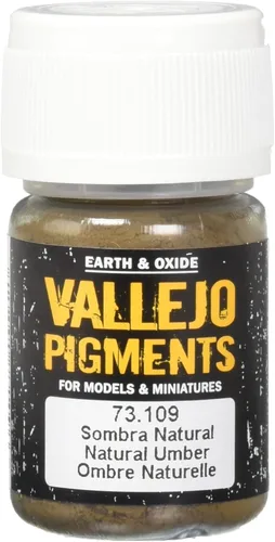 Miniatura 17 de Vallejo - Pigment FX Blue Grey, 1.18 Fl. Oz. (35 ml) Pot, Fine Powder Color Pigment for Model Weathering and Hobby Building