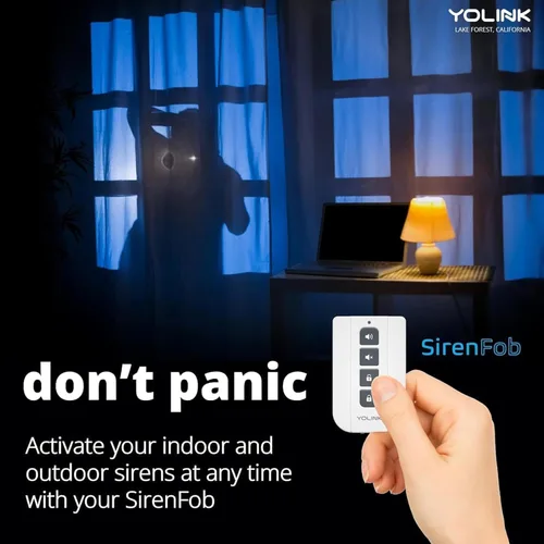 Miniatura 7 de YoLink Controlador de alarma para exteriores versión X3, controlador de sirena/alarma/relé alimentado por batería, rango al aire libre de hasta 1/4