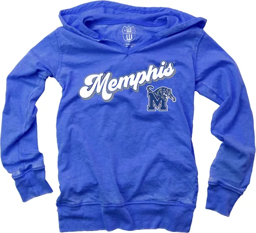 Miniatura 20 de Wes and Willy NCAA Camiseta con Capucha de Cuello en V para Niñas azul (Ucla bruins blue)