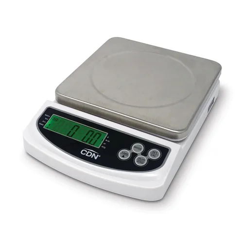 Miniatura 7 de CDN ProAccurate® - Báscula digital de cocina de 11 libras, capacidad de 11 libras, pantalla retroiluminada fácil de leer, acero inoxidable, perfecta